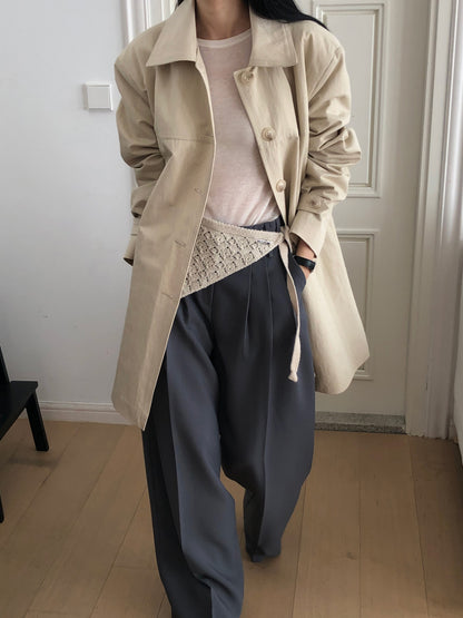 【REPELLER 2025SS】Washermac Coat