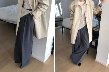 【REPELLER 2025SS】Washermac Coat
