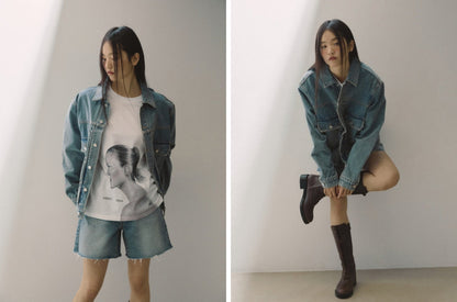 【REPELLER 2025SS】Wrang Denim Jacket