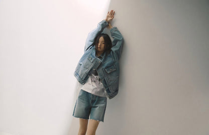 【REPELLER 2025SS】Wrang Denim Jacket