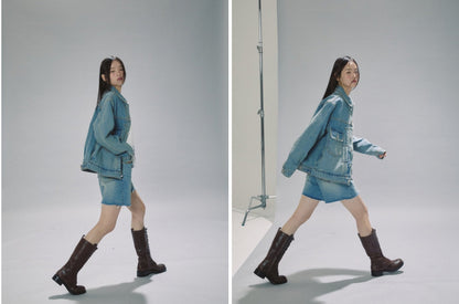 【REPELLER 2025SS】Wrang Denim Jacket