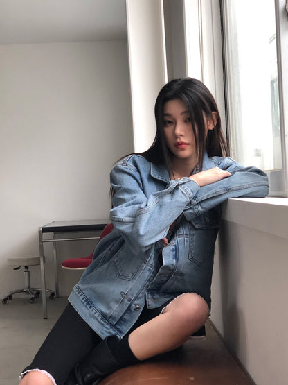 【REPELLER 2025SS】Wrang Denim Jacket