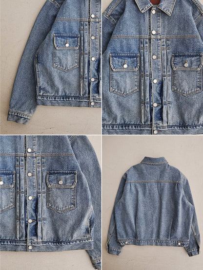 【REPELLER 2025SS】Wrang Denim Jacket