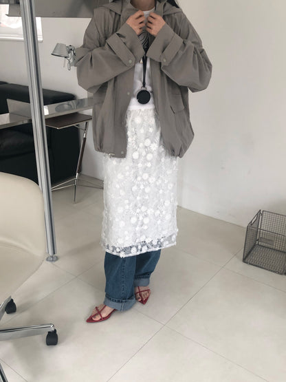 【REPELLER 2025SS】Puckering Wind Jumper