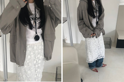【REPELLER 2025SS】Puckering Wind Jumper