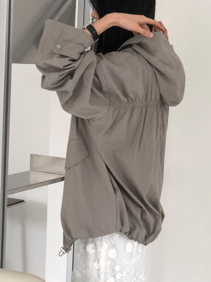 【REPELLER 2025SS】Puckering Wind Jumper