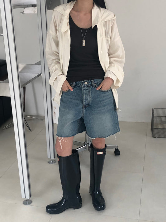 【REPELLER 2025SS】Puckering Wind Jumper