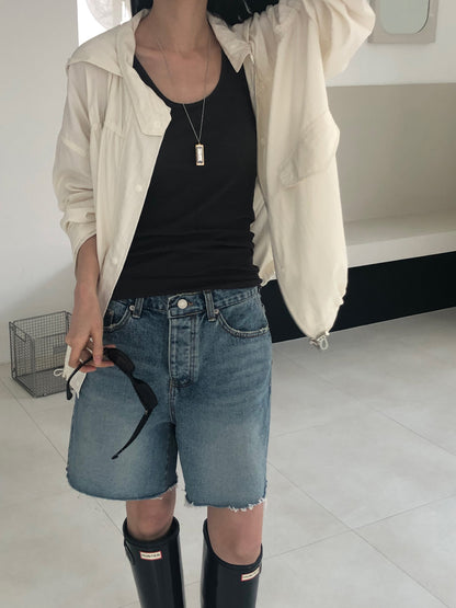 【REPELLER 2025SS】Puckering Wind Jumper