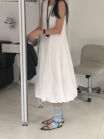 【REPELLER 2025SS】Balloon Long Dress