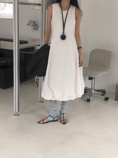 【REPELLER 2025SS】Balloon Long Dress