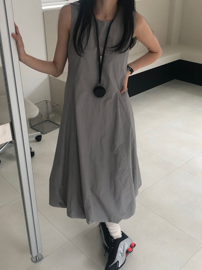 【REPELLER 2025SS】Balloon Long Dress