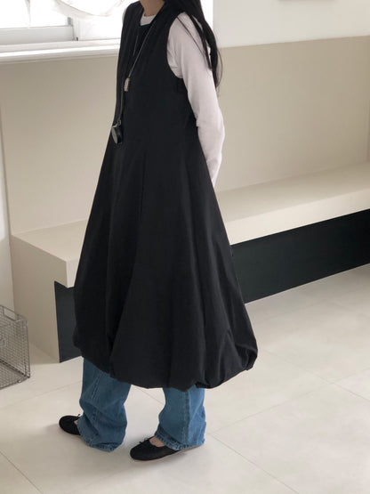 【REPELLER 2025SS】Balloon Long Dress