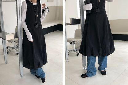 【REPELLER 2025SS】Balloon Long Dress