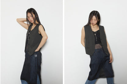 【REPELLER 2025SS】See-Through Dress