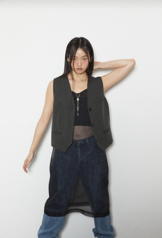 【REPELLER 2025SS】See-Through Dress