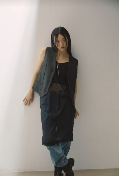 【REPELLER 2025SS】See-Through Dress