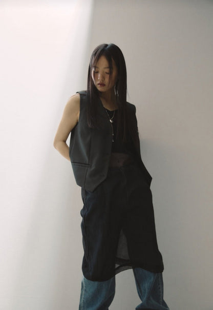 【REPELLER 2025SS】See-Through Dress
