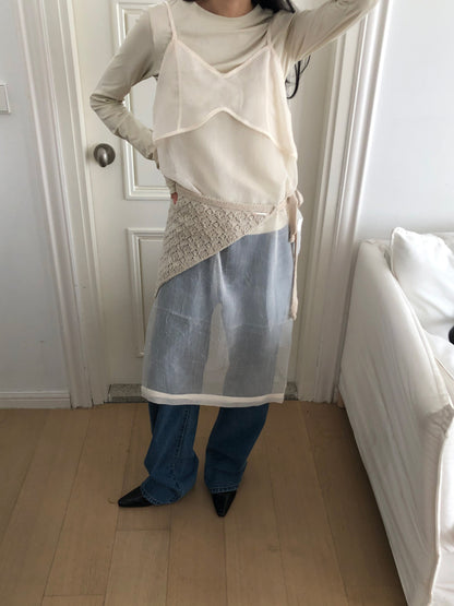 【REPELLER 2025SS】See-Through Dress