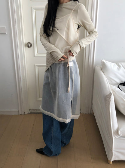 【REPELLER 2025SS】See-Through Dress