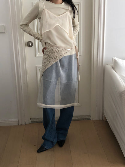 【REPELLER 2025SS】See-Through Dress