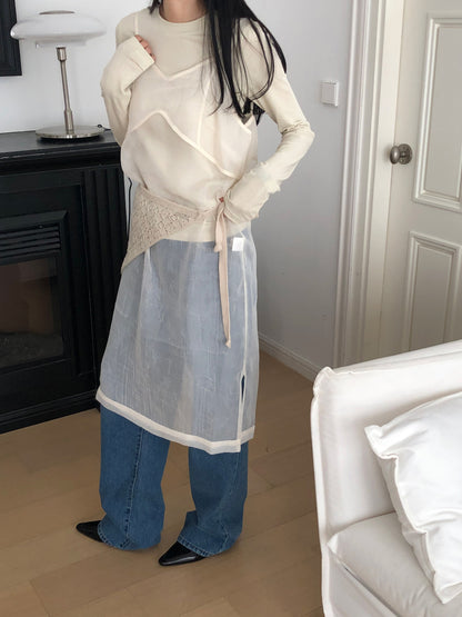 【REPELLER 2025SS】See-Through Dress