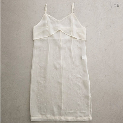 【REPELLER 2025SS】See-Through Dress