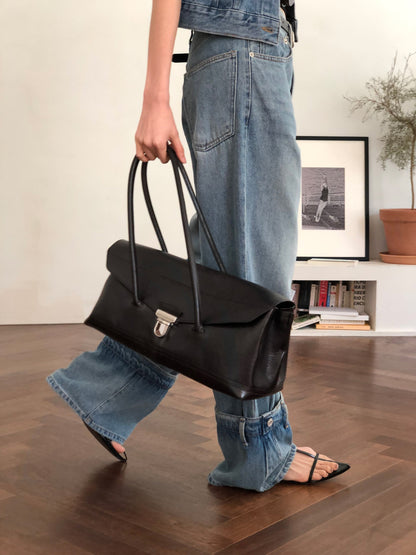 [REPELLER 2025SS] Pocket Wide Denim Pants