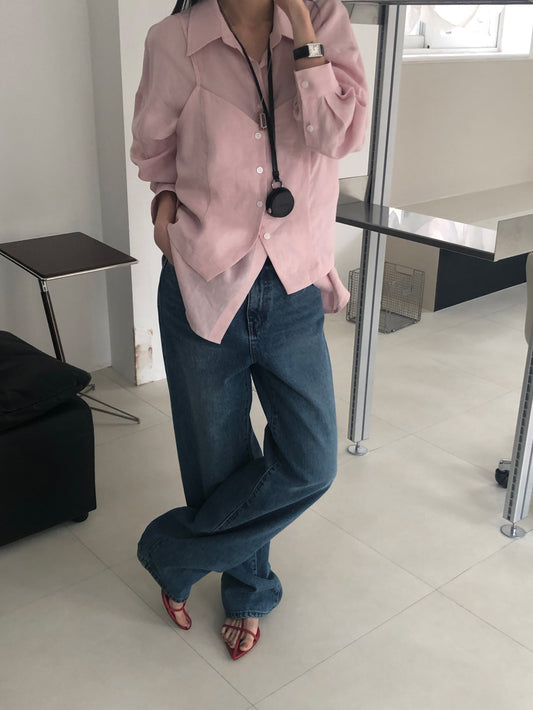 【REPELLER 2025SS】Linen Boxy Shirt