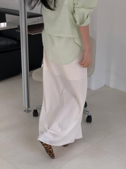 【REPELLER 2025SS】Linen Boxy Shirt