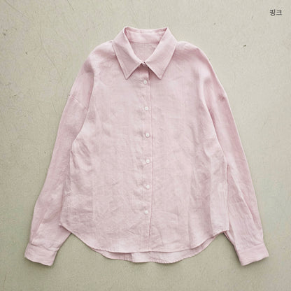 【REPELLER 2025SS】Linen Boxy Shirt