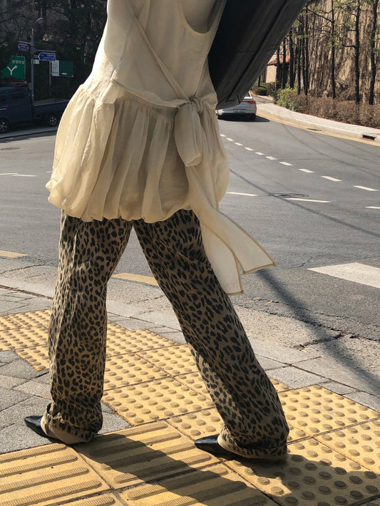 【REPELLER 2025SS】Balloon Ribbon Blouse
