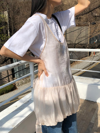 [REPELLER 2025SS] Balloon Ribbon Blouse