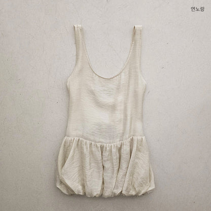 [REPELLER 2025SS] Balloon Ribbon Blouse