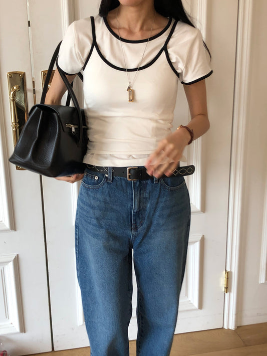 【REPELLER 2025SS】T-shirt Sleeveless Set