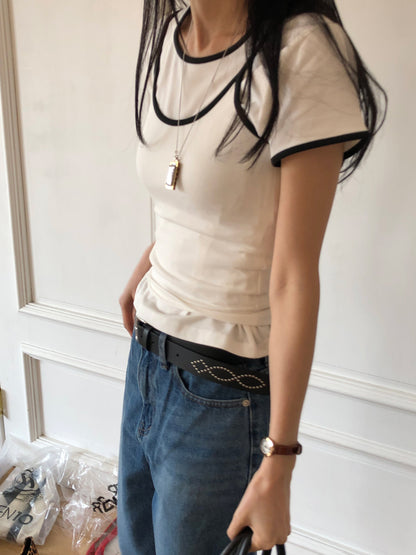 【REPELLER 2025SS】T-shirt Sleeveless Set