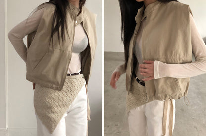 [REPELLER 2025SS] Vest Blouson