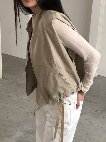 [REPELLER 2025SS] Vest Blouson