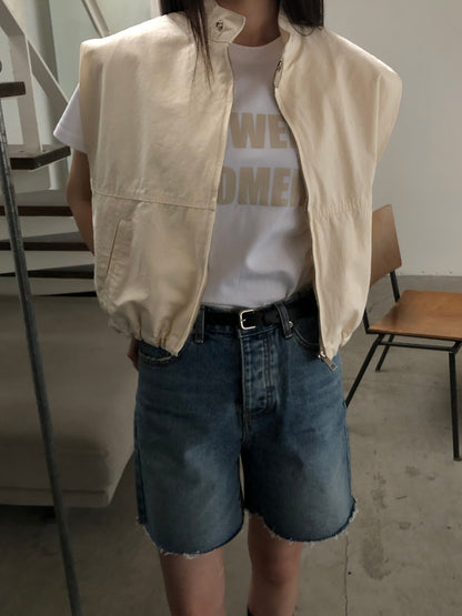 [REPELLER 2025SS] Vest Blouson