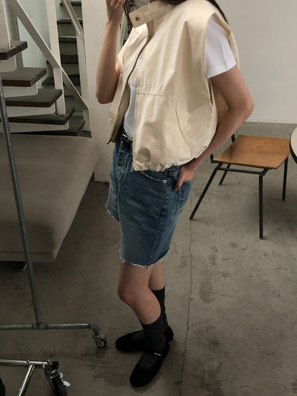 [REPELLER 2025SS] Vest Blouson