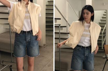 [REPELLER 2025SS] Vest Blouson