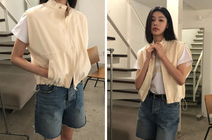 [REPELLER 2025SS] Vest Blouson