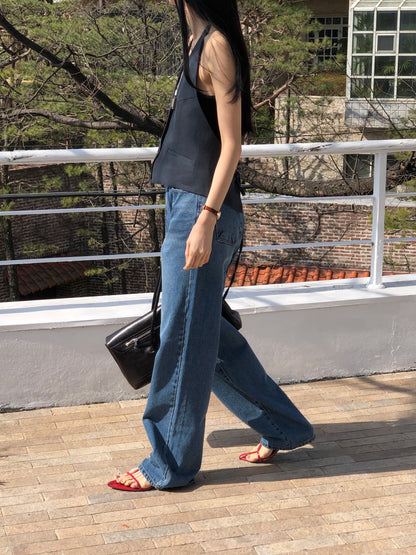 【REPELLER 2025SS】Linen Halter Vest