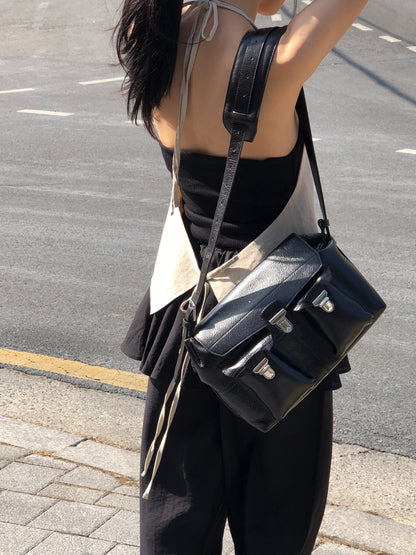 【REPELLER 2025SS】Linen Halter Vest