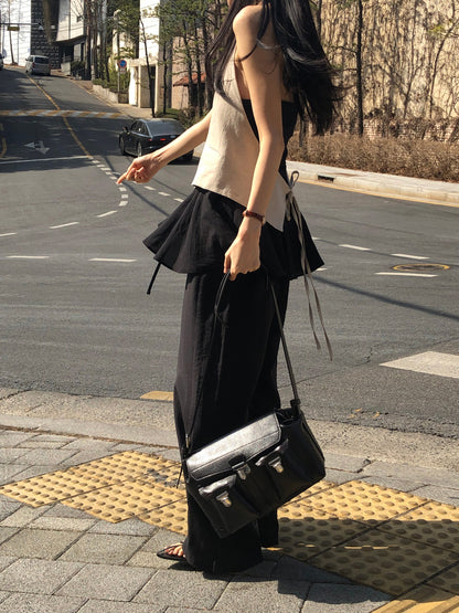 【REPELLER 2025SS】Linen Halter Vest