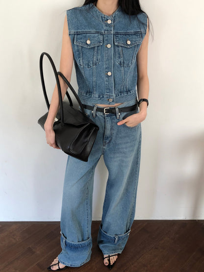 【REPELLER 2025SS】High Denim Vest