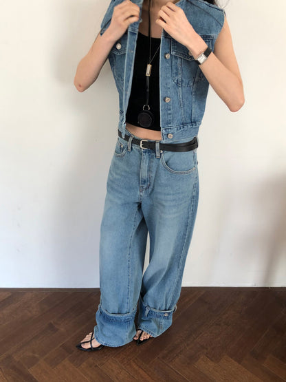 【REPELLER 2025SS】High Denim Vest