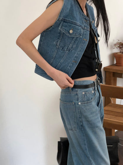 【REPELLER 2025SS】High Denim Vest