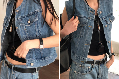【REPELLER 2025SS】High Denim Vest