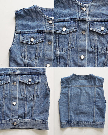 【REPELLER 2025SS】High Denim Vest