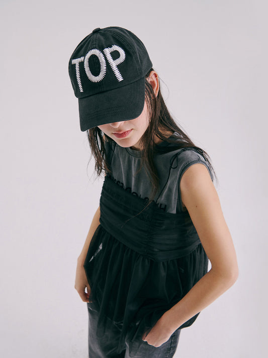 【TOPDRESSING 2025AW】TOP BUBBLE BALL CAP